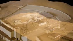 Greece, Argos Greek theatre Stock Footage