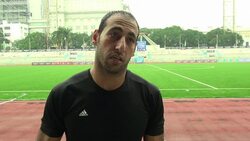 VOICED : Football: Palestinians determined to rise above war News Clip