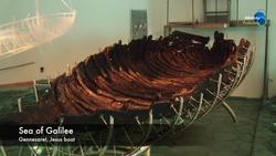 Israel, Capernaum, Greek Orthodox Church Stock Footage