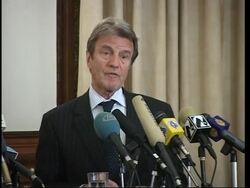 French, Canadian foreign ministers hold presser with Karzai News Clip