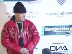 French Montana and Wacka Flacka at The VH1 Save The Music Foundation's "Songwriter Music Series" With Swizz Beats Stock Footage