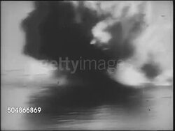 US Admirals Chester Nimitz and William Halsey Assess War Progress News Clip