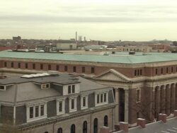 ATMOSPHERE - Harvard University campus Stock Footage