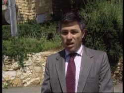 Israel/Gaza - Reax To Oklahoma Bombing News Clip