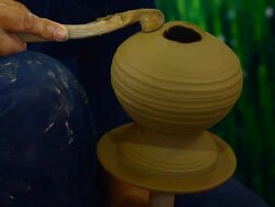 pottery, Thailand Stock Footage