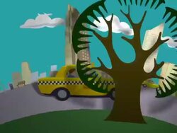 Taxi Ride through New York Stock Footage