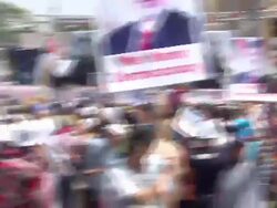 Muslim Brotherhood Supporters At Rabaa Camp News Clip