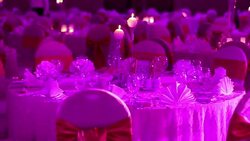 Wedding Decorations Stock Footage