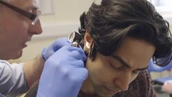 Ear Examination Stock Footage