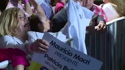 CLEAN : Conservative Macri wins Argentina vote exit polls News Clip