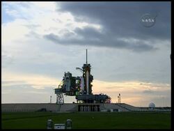 Space shuttle launch delayed again by storms News Clip