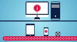 Copying data Stock Footage