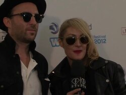 Metric at Wireless Festival 2012 on July 06, 2012 in London, England (Footage by WireImage Video/Getty Images) Stock Footage