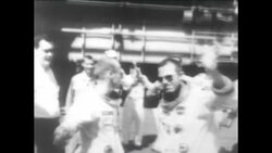 CAN608 GEMINI 5 RETURNS TO EARTH CAPSULE PICKED UP BY CARRIER Instructional Video
