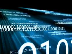 Abstract_Background - Binary Code Stock Footage