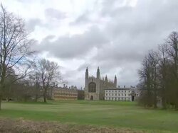Cambridge King's College Chapel Exteriors News Clip