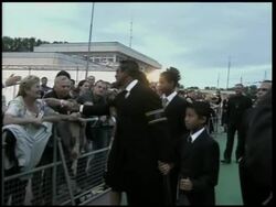 Jermaine Jackson, Andie MacDowell arrive at gala honoring Michael Jackson's humanitarian work News Clip