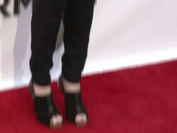 Lisa Kudrow at The Book Of Mormon Los Angeles Opening Night Stock Footage