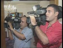 EGYPT: LIBERATION OF PALESTINE HEAD PRESS BRIEFING News Clip