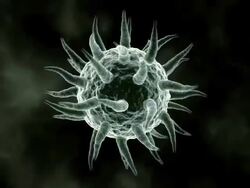 Virus Background Stock Footage