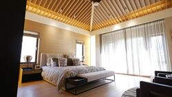 modern bedroom interior 4k Stock Footage