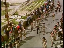 Israel - Christian Palm Sunday Celebration News Clip