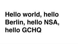 TED: Art that lets you talk back to NSA spies | Mathias Jud Instructional Video