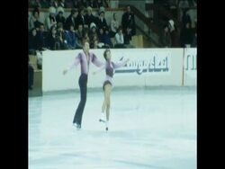 SYND 31 12 80 INTERNATIONAL ICE DANCING CHAMPIONSHIPS News Clip