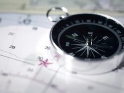 Compass Stock Footage