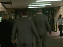 Rolf Harris and Bindi Harris Arrive at Southwark Crown Court News Clip