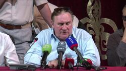 CLEAN : Depardieu to play in a film in Chechnya News Clip