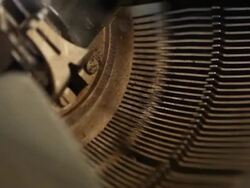 Typewriter Key Strokes (HD 1080) Stock Footage