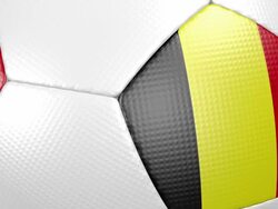 soccer ball Belgium Stock Footage