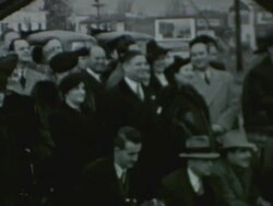 May Company Groundbreaking Stock Footage