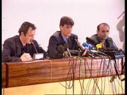 ALBANIA: KLA LEADER HASHIM THAQI MEETS PM MAJKO Instructional Video