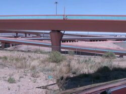 (HD1080i) Interstate Interchange Stock Footage