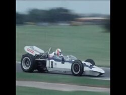 SYND 26/01/71 CHRIS AMON OF NEW ZEALAND WINNING THE ARGENTINE GRAND PRIX, IN BUENOS AIRES News Clip