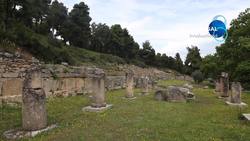 Greece, Oropos - Greek city Stock Footage