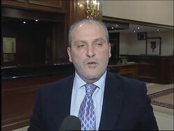 Arrivals for latest round of talks on province's future News Clip