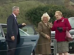 Camilla Duchess of Cornwall visits Plumpton News Clip