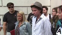 Lauri Love press conference outside court News Clip