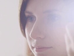 Putting On Make Up Stock Footage