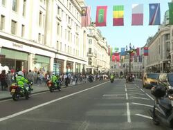 Olympic Torch Relay - Day 69 Stock Footage