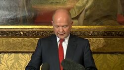 Hague says WikiLeaks founder won't get safe passage out of country Instructional Video