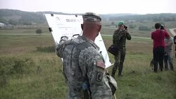 Multinational forces take part in NATO military exercises News Clip
