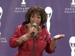 23rd Annual Rock and Roll Hall of Fame Induction Ceremony press room Stock Footage