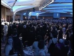 Bush speaks to correspondents at annual dinner News Clip