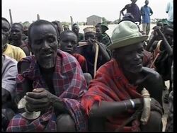 Hunger stricken families receive food aid as drought continues News Clip
