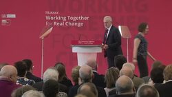 UK Labour Leader Jeremy Corbyn says people are dying due to Government's austerity measures News Clip
