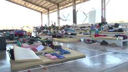 CLEAN : Joy anxiety as US bound Cubans ready to fly out of Costa Rica News Clip